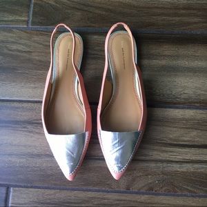 Anthropologie Sling Backs Size 9