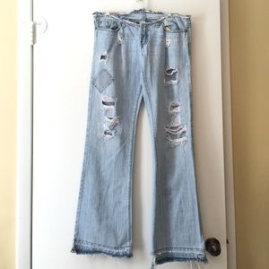 Fossil distressed jeans