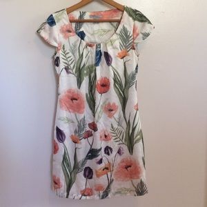 Floral mini dress