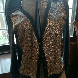 Sequined cardigan