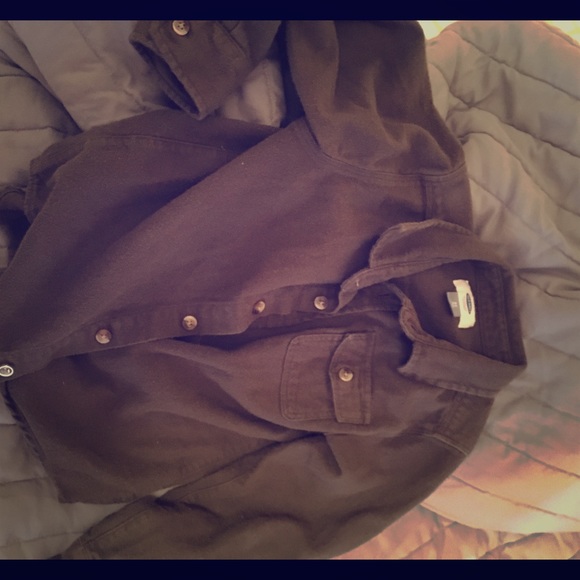 Little boys button up