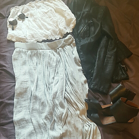Zara maxi skirt