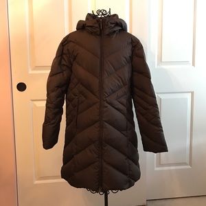 Weatherproof down coat