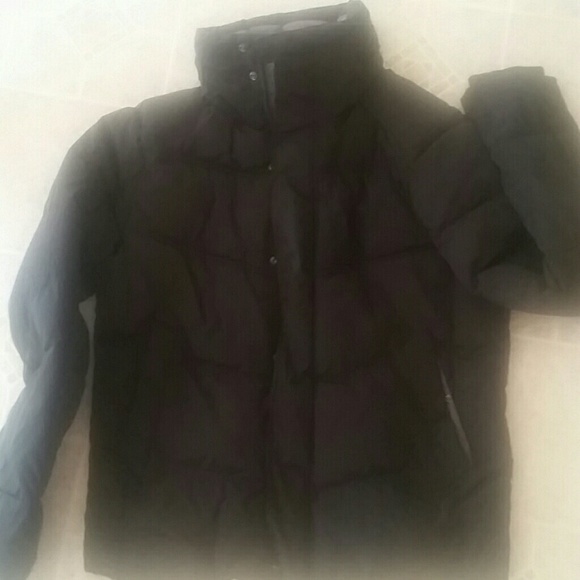 Zara man black puffer jacket size large - Picture 2 of 4