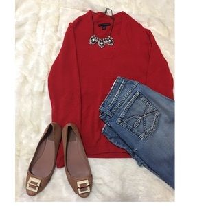 Banana Republic Red Sweater