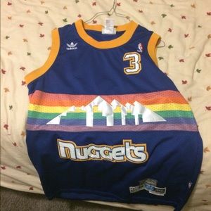 Addidas ty Lawson nuggets vintage jersey