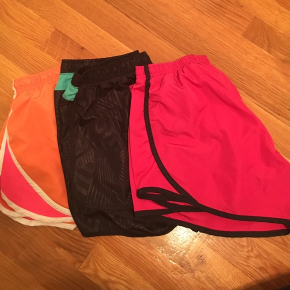3 pairs of athletic shorts
