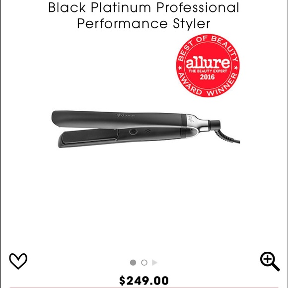 GHD platinum straighter 😛
