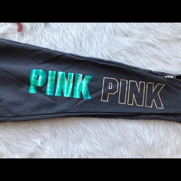 🆕NWT VS PINK tie dye skinny collegiate pants - Picture 2 of 3