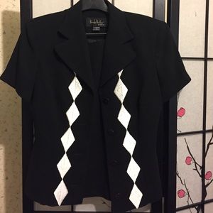 Black suit skirt by Nicole miller