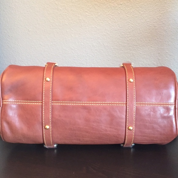 🚫SOLD on M🚫 Chestnut Florentine Medium Satchel - Picture 3 of 4