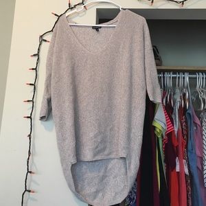 Off the shoulder sweater