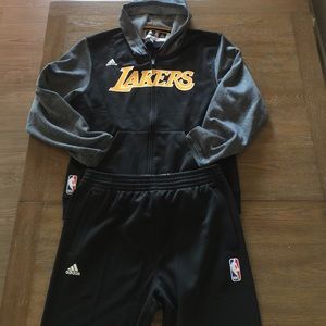 lakers sweatsuit