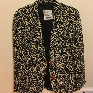 Moschino Suit Jacket & high waisted Pants