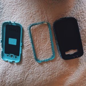 Navy/Teal Otterbox Defender // Samsung Galaxy S3