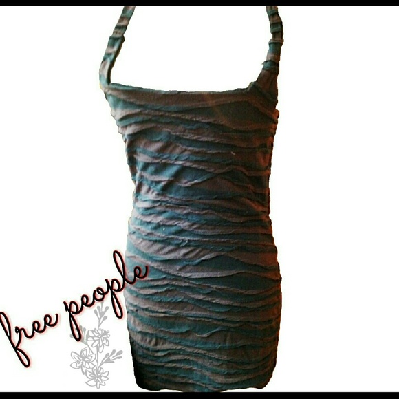 Striped Free People dress