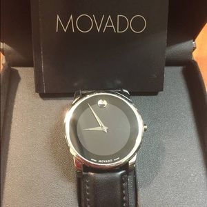Men's Movado Watch- Black
