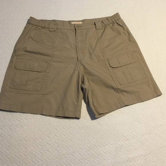 Khaki Cargo shorts