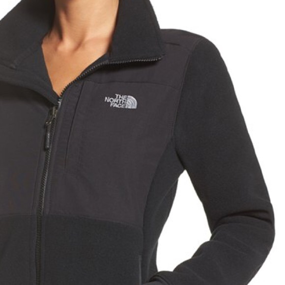 The North Face black denali jacket