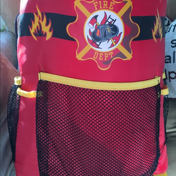 Kids fireman sleeping bag.