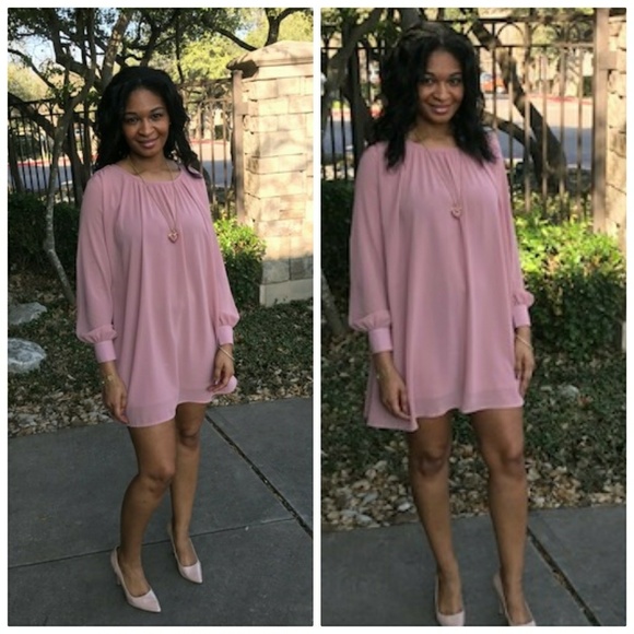 BUY 1, GET 1 50% OFF! Beautiful Mauve dress - Picture 3 of 3