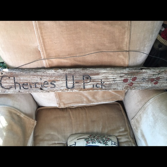 Wooden signs