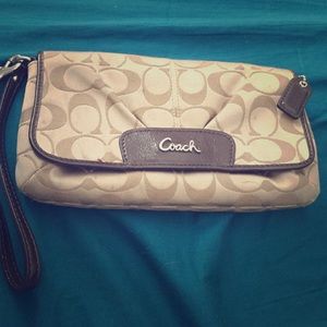 Coach wristlet.