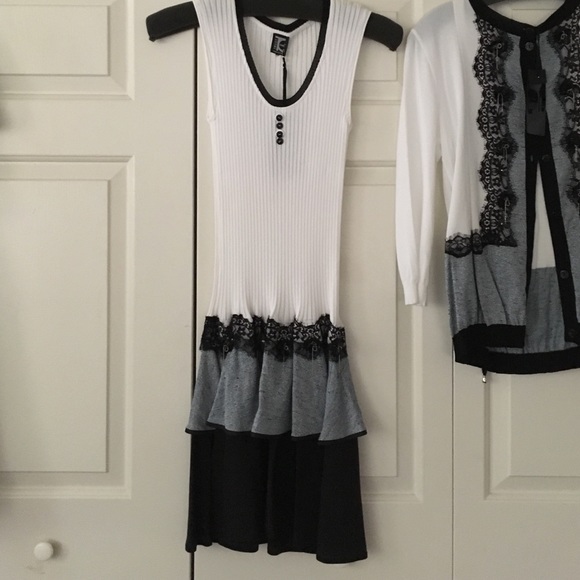 Tricot Chic dress with matching blouse - Picture 3 of 3