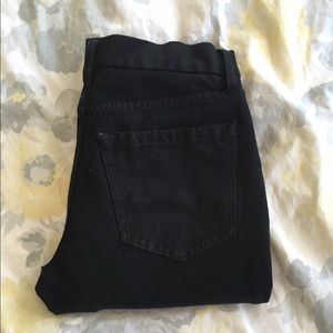 Banana Republic black Sloan pant 0P