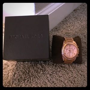 Michael Kors Rose Gold Watch