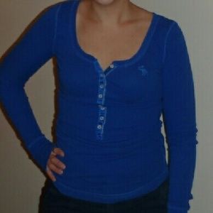 Abercrombie & Fitch long sleeve stretch t-shirt