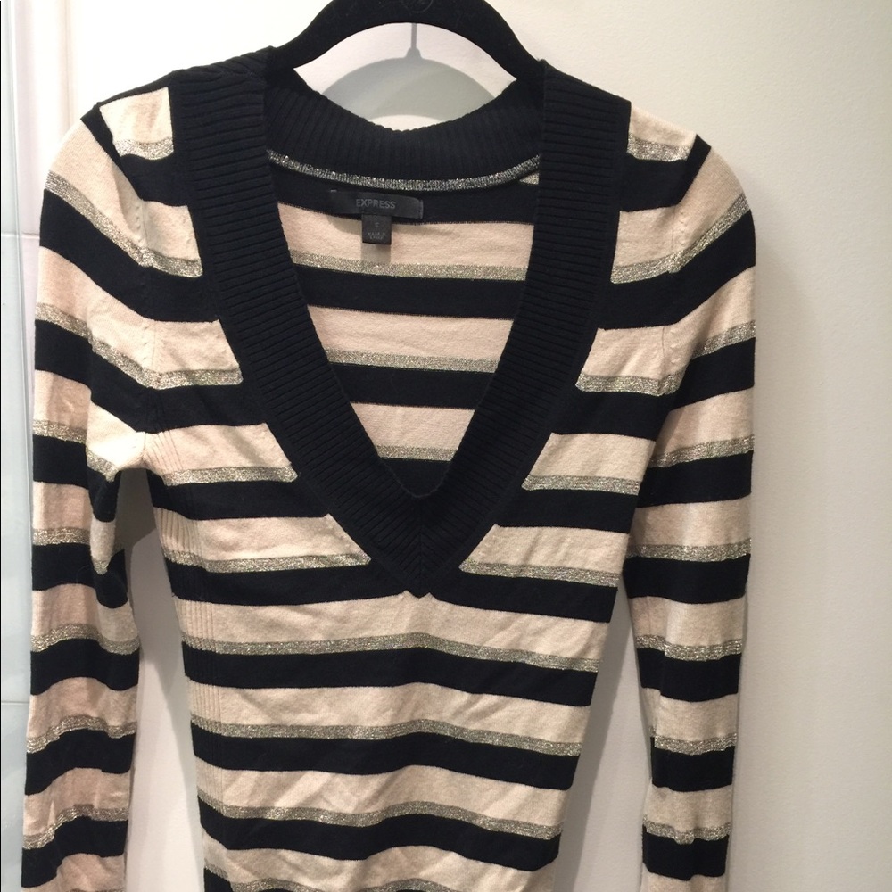 Express v neck sweater size S