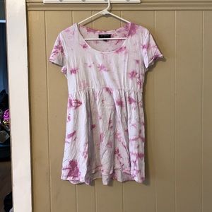 Tie dye dress