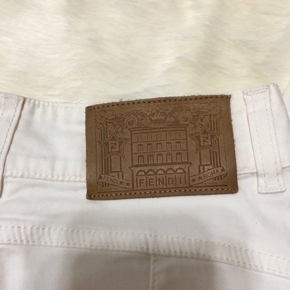 Fendi White Flare Leg Pants ⚡️FLASH SALE⚡️ - Picture 2 of 4