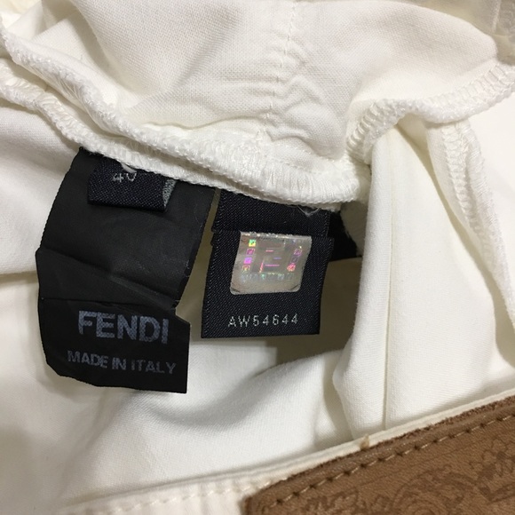 Fendi White Flare Leg Pants ⚡️FLASH SALE⚡️ - Picture 3 of 4