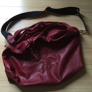 FURLA large leather bag
