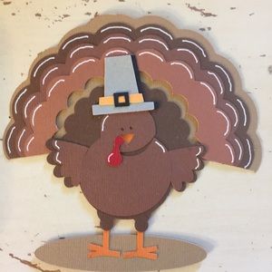 Scrapbook Thanksgiving Turkey