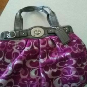 Authentic coach purse