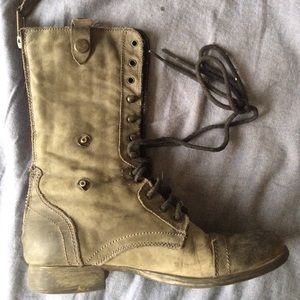 Steve Madden Combat Boots