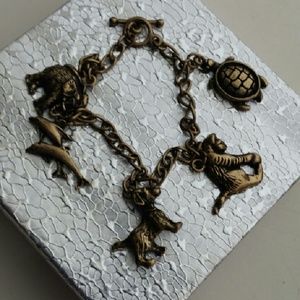 Women's Bronze Animals Bracelet