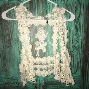 Lace cardigan
