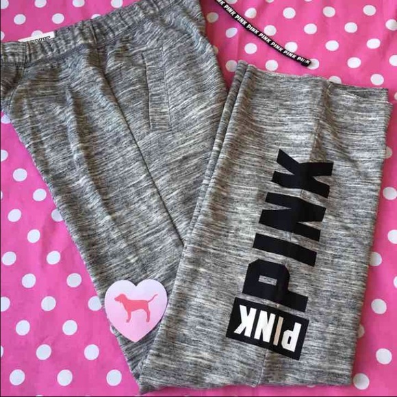 🆕NWT VS PINK marl gray boyfriend pants - Picture 2 of 4