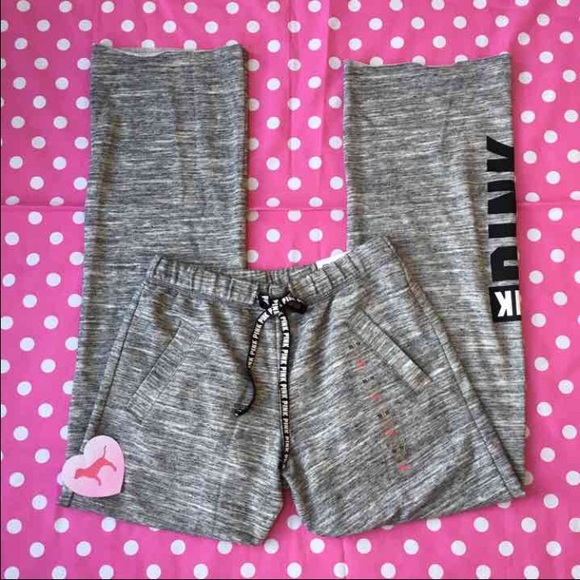 🆕NWT VS PINK marl gray boyfriend pants - Picture 3 of 4