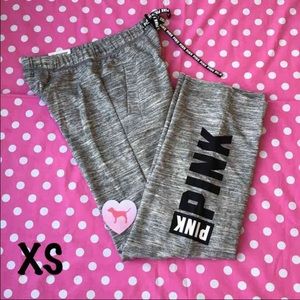 🆕NWT VS PINK marl gray boyfriend pants