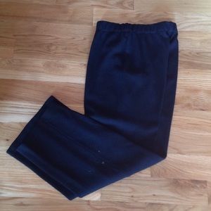 St. John classic knit black pants
