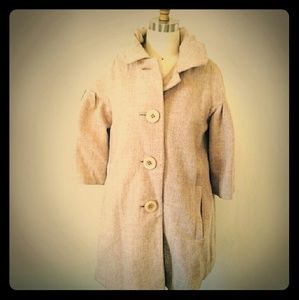 Anthropologie Elevenses Coat