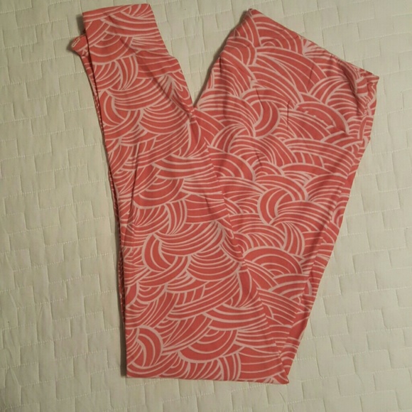 LuLaRoe TC Pink leggings