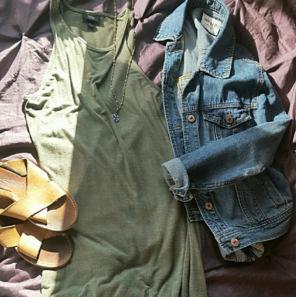 Olive Maxi dress