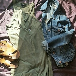 Olive Maxi dress
