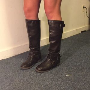Steve Madden brown riding boots